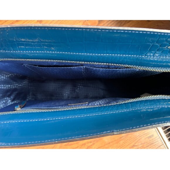 Kate Spade Crocodile Skin Embossed Patent Leather Tote - Picture 3 of 3